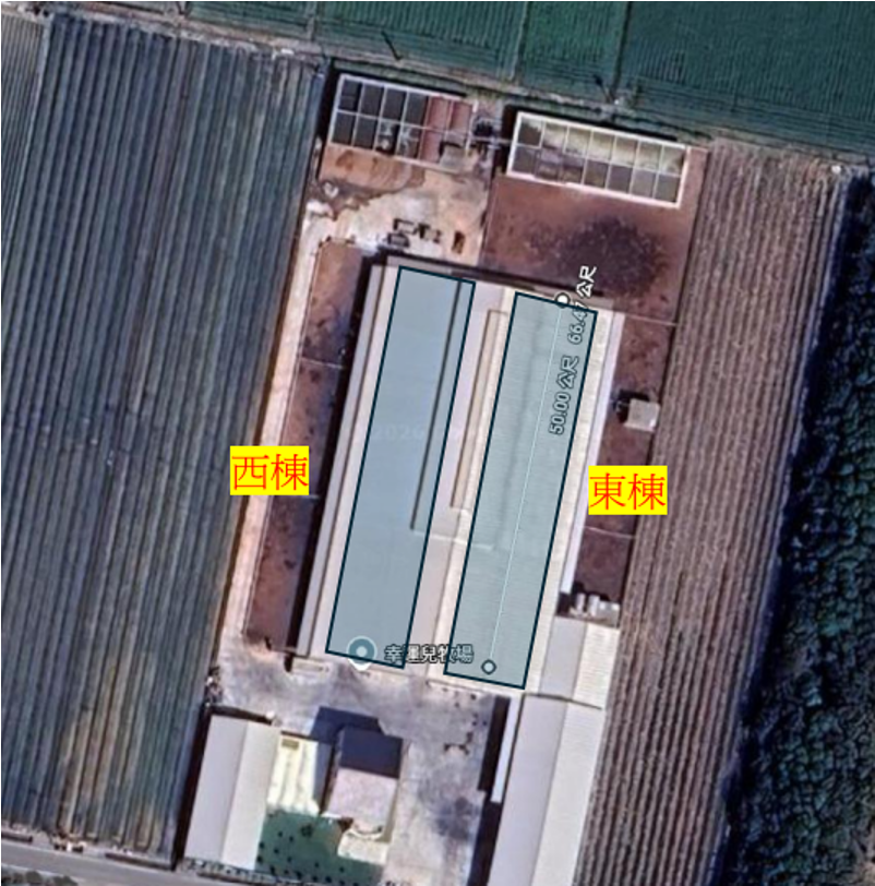 幸運兒牧場衛星空照圖